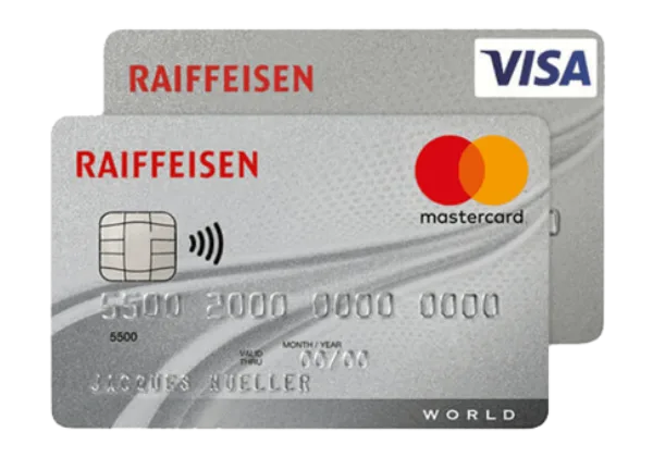 World Mastercard Silber / Visa Card Classic