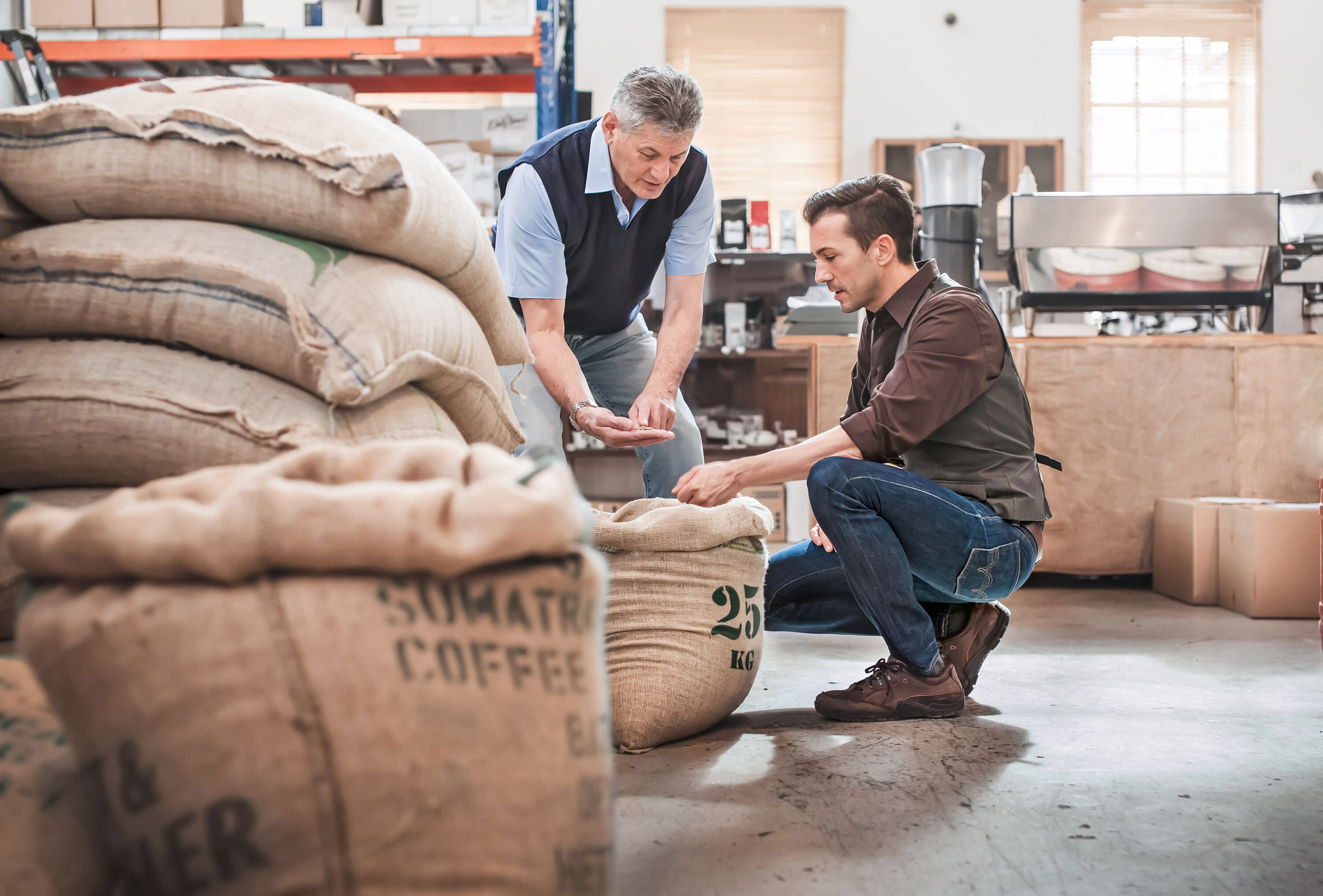 Unternehmer plant Nachfolge in Kaffee-Fabrik