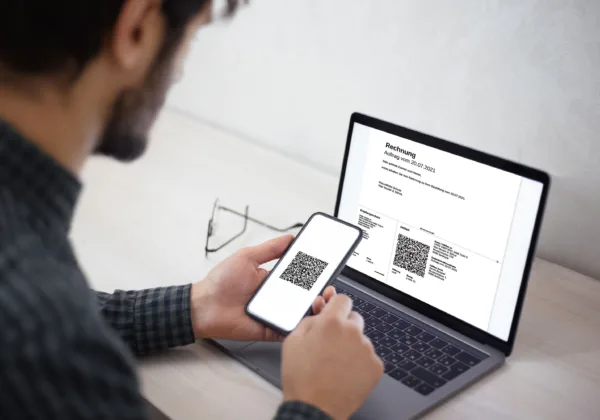 FK QR Rechnung Mobile Notebook