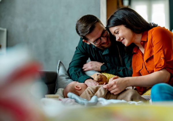 Paar baby vorsorgeguide